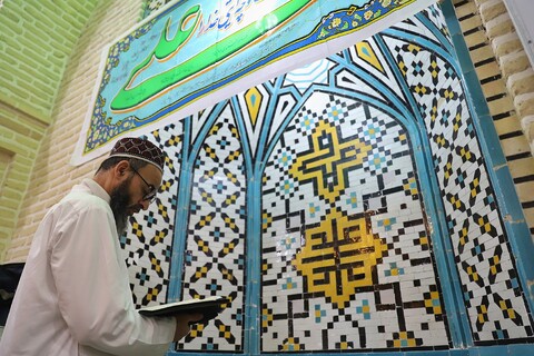 تصاویر/ مراسم معنوی اعتکاف در مسجد امام حسن عسکری (ع)