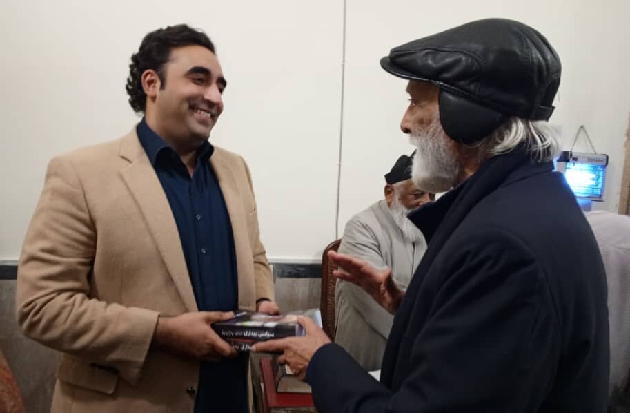 پاکستانی سابق وفاقی وزیر تعلیم کی پاکستان پیپلز پارٹی کے چیئرمین سے ملاقات