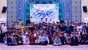 تصاویر/ اعتکاف دانش آموزی در مدرسه علمیه مدینة العلم کاظمیه یزد