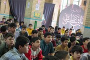 تصاویر/ اعتکاف دانش آموزی مدرسه علمیه امام صادق علیه السلام مهریز