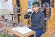 فیلم| محفل انس با قرآن اعتکاف دانش آموزان اشکذری
