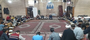 تصاویر/ مراسم اعتکاف در شهرستان تکاب