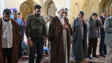 مراسم معنوی اعتکاف در مسجد مدرسه علمیه امام خمینی (ره) شهر یزد