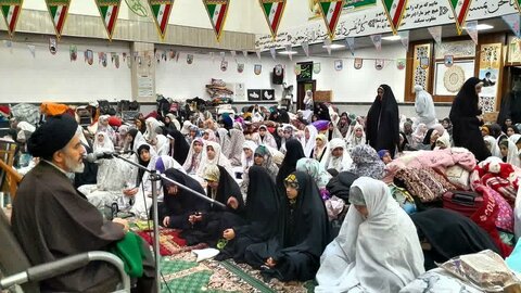 تصاویر/ برگزاری مراسم اعتکاف دانش آموزی در مسجد امام رضا (ع) ارومیه