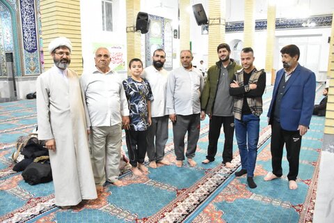 تصاویر برگزاری مراسم اعتکاف در مسجد صاحب الزمان(عج)کوهدشت
