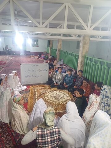 حضور مبلغین مدرسه علمیه صدیقه طاهره سلام الله علیها غرق آباد در مراسم اعتکاف