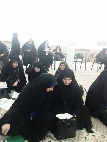 تصاویر /حضور مبلغین مدرسه علمیه صدیقه طاهره سلام الله علیها غرق آباد در مراسم اعتکاف