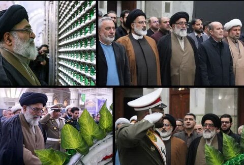 تجدید میثاق اعضای ستاد دهه فجر انقلاب اسلامی با آرمان‌‌های امام خمینی(ره)