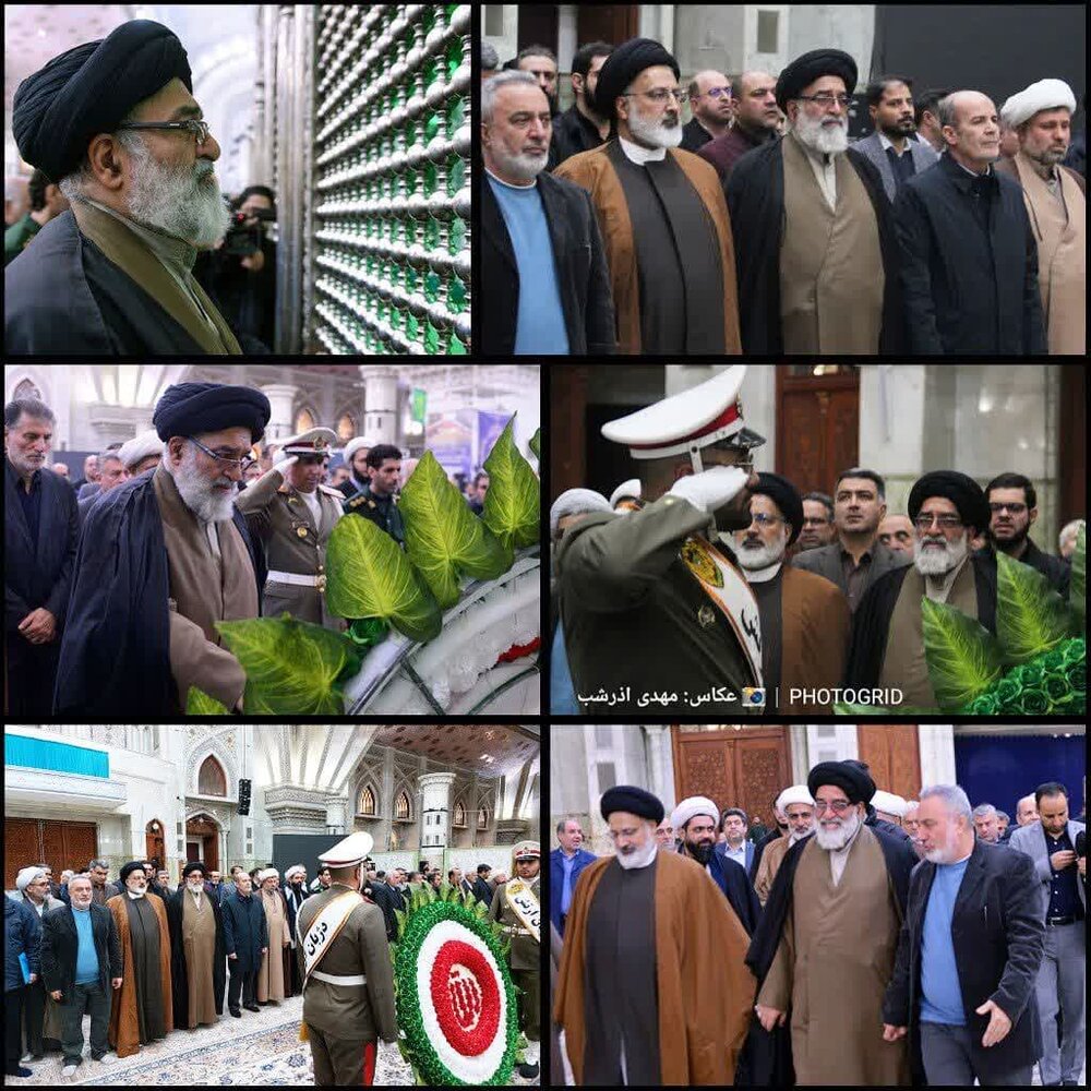 تجدید میثاق اعضای ستاد دهه فجر انقلاب اسلامی با آرمان‌های امام خمینی(ره)