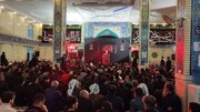 مراسم سوگواری وفات حضرت زینب(س) در مرکز علمی فرهنگی امام حسین(ع) اهواز + عکس