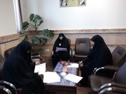 کمیسیون موارد خاص آموزشی حوزه علمیه خواهران استان همدان برگزار شد