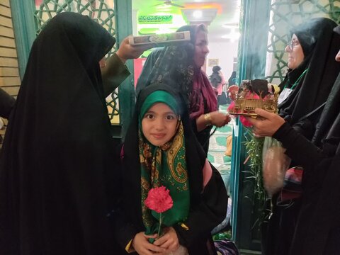 حضور مبلغین مدرسه علمیه فاطمیه محلات در جمع معتکفین