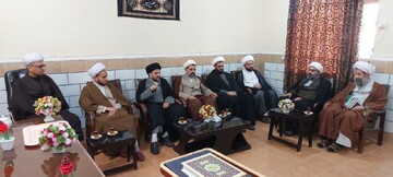دیدار مدیر حوزه علمیه خوزستان با امام جمعه ماهشهر