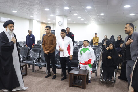 مراسم توزیع هدایای رهبرمعظم انقلاب به قهرمانان ورزشی و مدال آوران بازی های آسیایی و و پارا آسیایی هانگژو در خوزستان