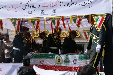 تصاویر/ تشییع شهید مدافع امنیت در بوشهر