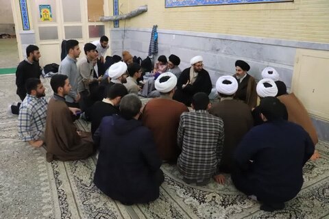 تصاویر/ حضور نماینده ولی فقیه در آذربایجان غربی در جمع طلاب ارومیه