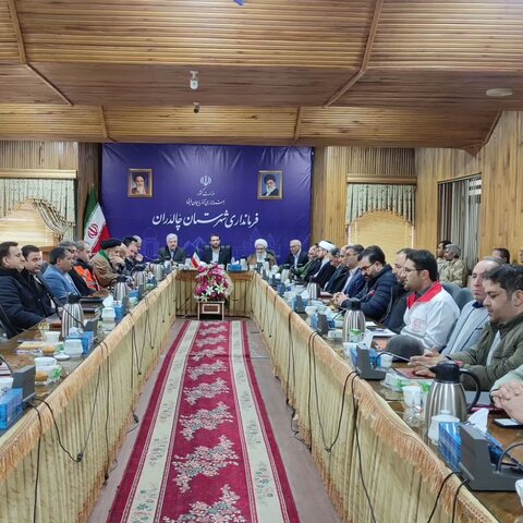 تصاویر/ برگزاری ششمین جلسه شورای اداری شهرستان چالدران