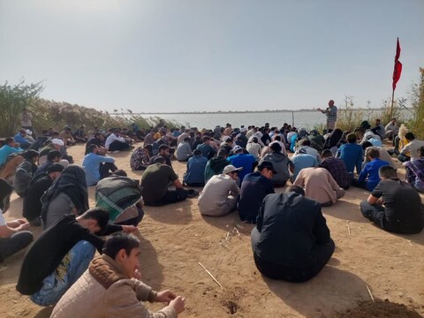 تصاویر / حضور کاروان طلاب و روحانیون بسیجی همدان در اردوی راهیان نور