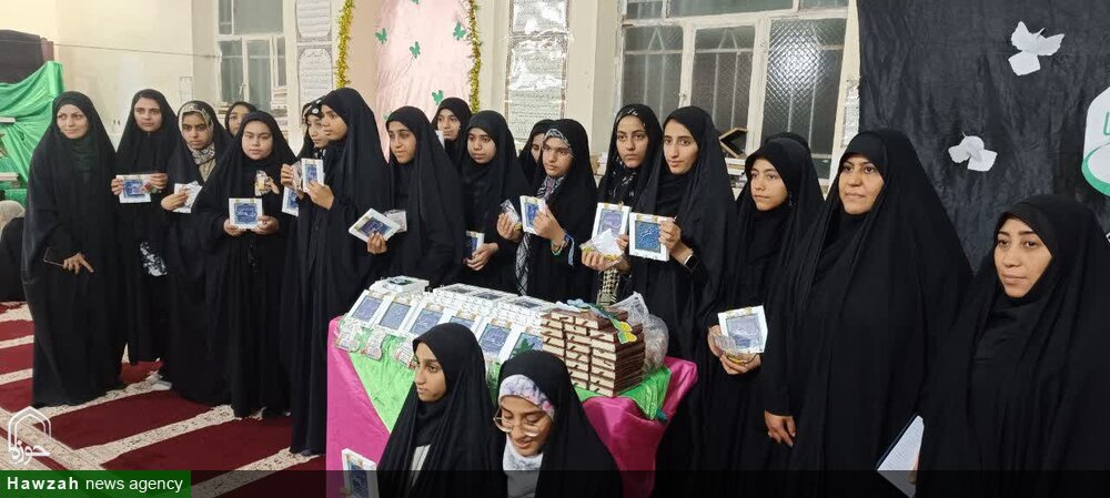 فعالیت تبلیغی طلاب مدرسه علمیه خواهران فاطمیه اروند کنار در اعتکاف