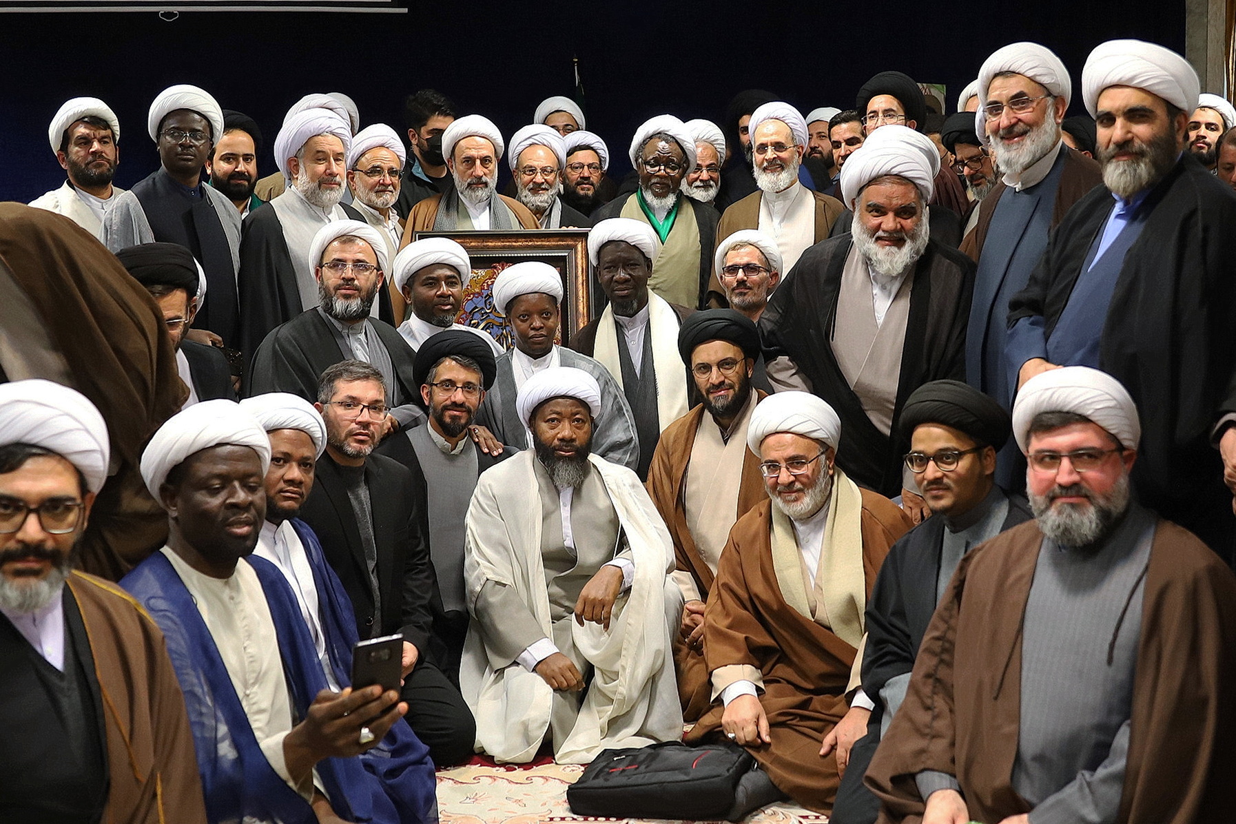 Photo/ Meeting honoring the personality of Sheikh Ibrahim Zakzaky with the presence of Ayatollah Arafi in Qom