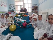 تصاویر/ برگزاری جشن تکلیف در یکی از مدارس دخترانه خرم آباد