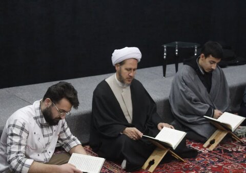 تصاویر/ محفل انس با قرآن در مدرسه علمیه خوی