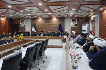 تصاویر/ نشست مشترک قرارگاه "تواصی" و قرارگاه "شهید آرمان علی‌وردی" در خوزستان