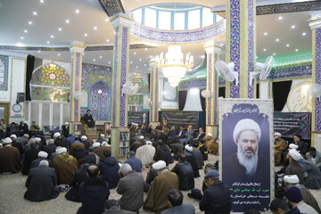 تصاویر / مراسم هفتمین روز درگذشت آیت الله نمازی