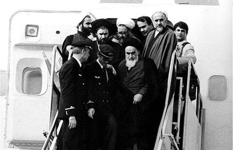 ورود امام خمینی (ره) به ایران
