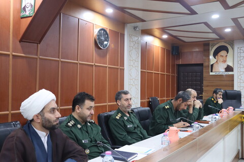 نشست مشترک قرارگاه "تواصی" و قرارگاه "شهید آرمان علی‌وردی" در خوزستان