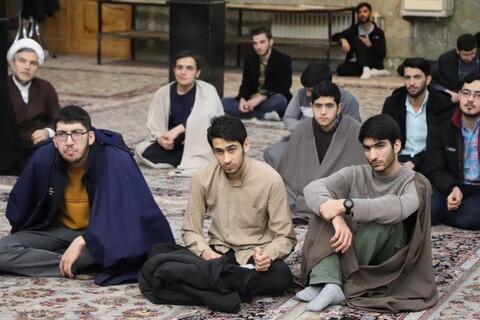 تصاویر/ نشست اساتید و طلاب روحانیون شهرستان بناب