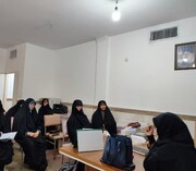 برگزاری نشست قرارگاه تعالی زن و خانواده در حوزه بسیج ریحانه النبی(س) قم