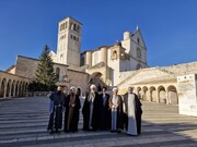 Seminary Delegation Visit Basilica of Saint Francis