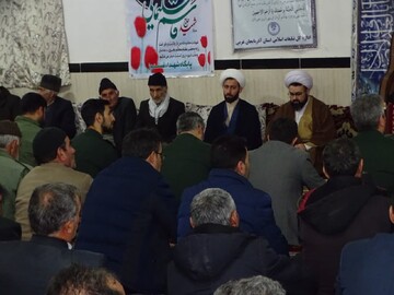 تصاویر/ مراسم گرامیداشت  دهه مبارک  فجر با محوریت جهاد تبیین  در دهستان فسندوز  شهرستان چهاربرج