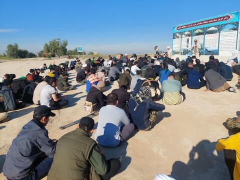 تصاویر/ حضور کاروان طلاب و روحانیون بسیجی همدان در اردوی راهیان نور