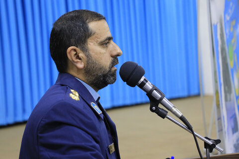 دیدار فرمانده و کارکنان نیروی هوایی ارتش جمهوری اسلامی مستقر در خراسان جنوبی با نماینده ولی فقیه
