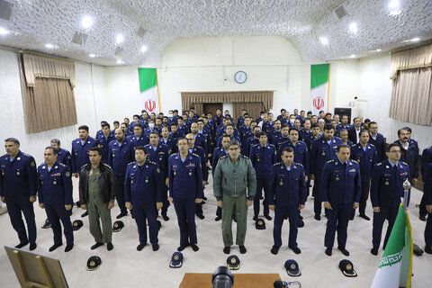 دیدار فرمانده و کارکنان نیروی هوایی ارتش جمهوری اسلامی مستقر در خراسان جنوبی با نماینده ولی فقیه
