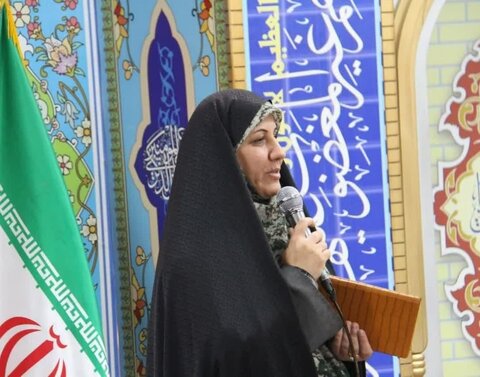 فاطمه محبوبی مسئول گروه جهادی «مهر فاطمی»