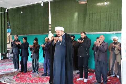 تصاویر/ سرکشی مدیر حوزه علمیه کردستان از روحانیون طرح هجرت شهرستان قروه