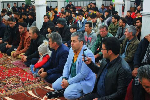 تصاویر/ جشن انقلاب در مسجد بخش فیروزآباد  شهرستان چهاربرج