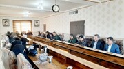 تصاویر/ جلسه هماهنگی برنامه های ۲۲ بهمن در شهرستان شاهین دژ