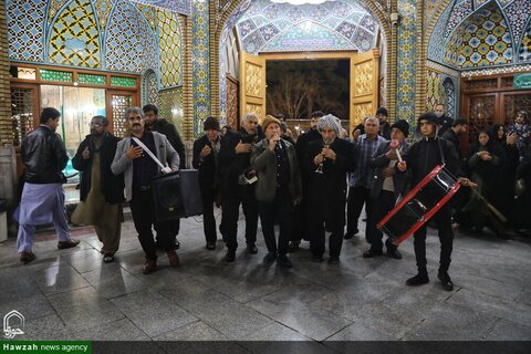 بالصور/ أجواء حرم كريمة أهل البيت (ع) السيدة فاطمة المعصومة عليها السلام في ذكرى استشهاد الإمام الكاظم عليه السلام