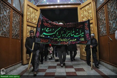 بالصور/ أجواء حرم كريمة أهل البيت (ع) السيدة فاطمة المعصومة عليها السلام في ذكرى استشهاد الإمام الكاظم عليه السلام