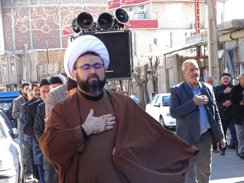 تصاویر/ دسته عزاداری شهادت امام موسی کاظم در چهاربرج