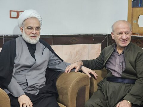 تصاویر/ دیدار نماینده ولی فقیه در کردستان از طلاب و روحانیون اهل سنت کامیاران