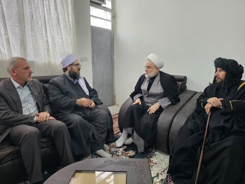 تصاویر/ دیدار نماینده ولی فقیه در کردستان از طلاب و روحانیون اهل سنت کامیاران