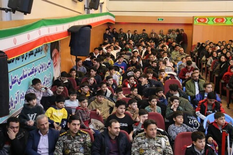 تصاویر/ مراسم جشن دهه فجر و آغاز چهل و پنجمین سالگرد پیروزی انقلاب اسلامی ایران در منطقه پدافند هوایی شمالغرب ارتش