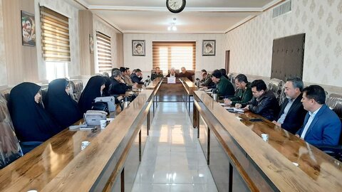 تصاویر/ جلسه هماهنگی برنامه های 22 بهمن در شهرستان شاهین دژ