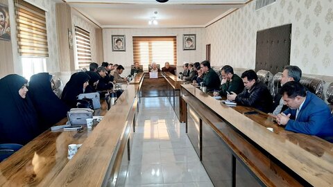 تصاویر/ جلسه هماهنگی برنامه های 22 بهمن در شهرستان شاهین دژ