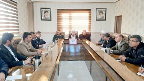 تصاویر/ جلسه هماهنگی برنامه های 22 بهمن در شهرستان شاهین دژ